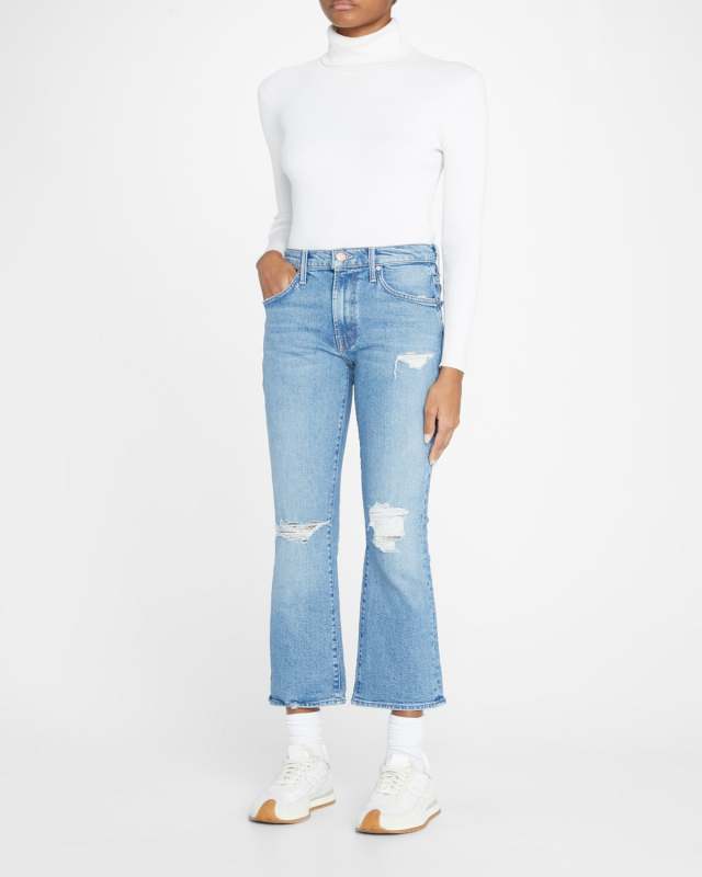 The Insider Distressed Ankle Jeans